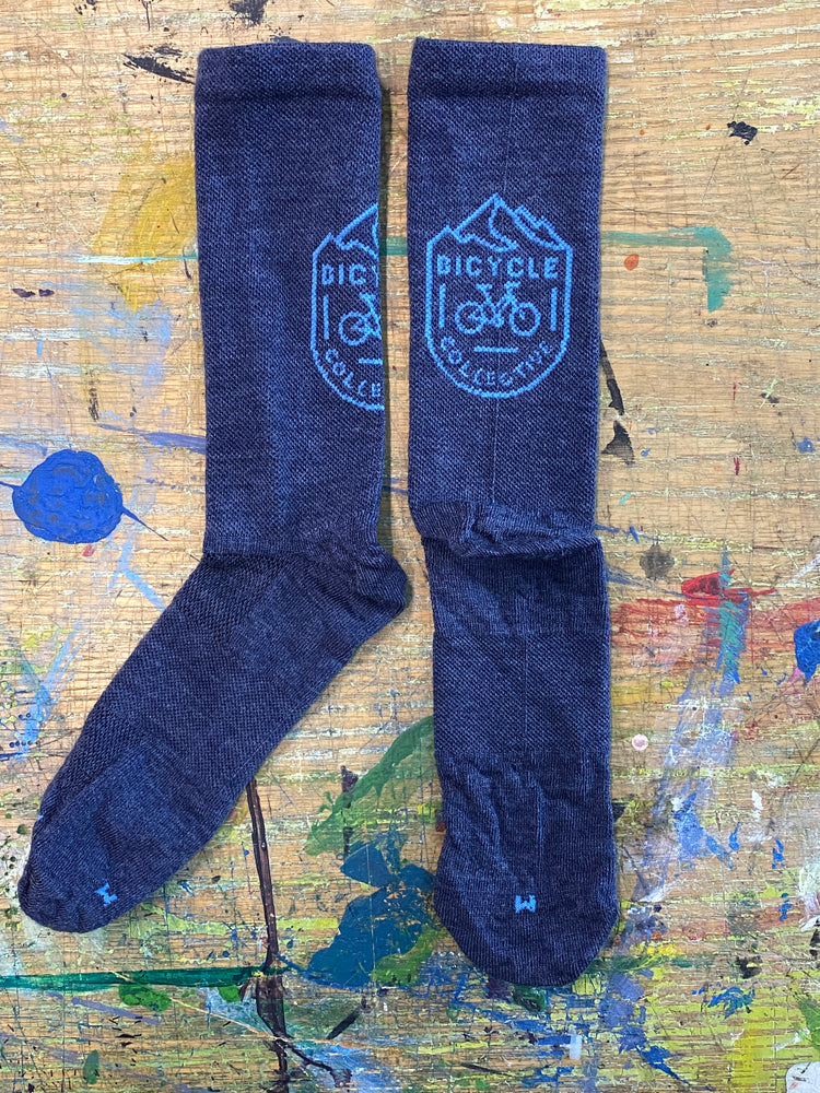 BC Logo Merino Wool 6" Cycling Socks