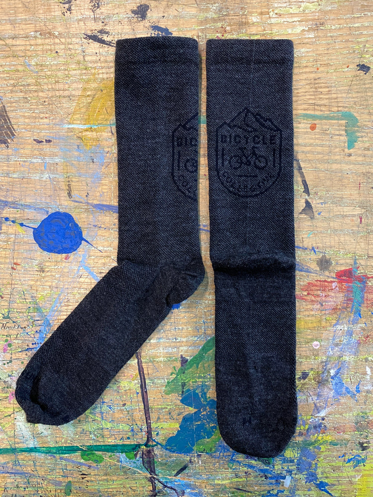 BC Logo Merino Wool 6" Cycling Socks