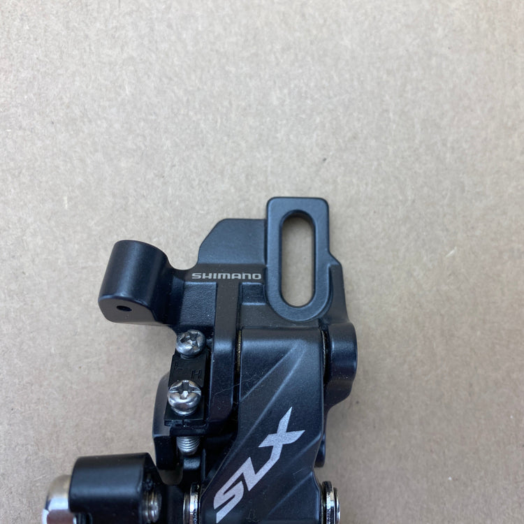 Close up of mounting flange