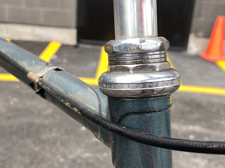 Vintage Lugged Columbus Steel Italian Road Bike XL