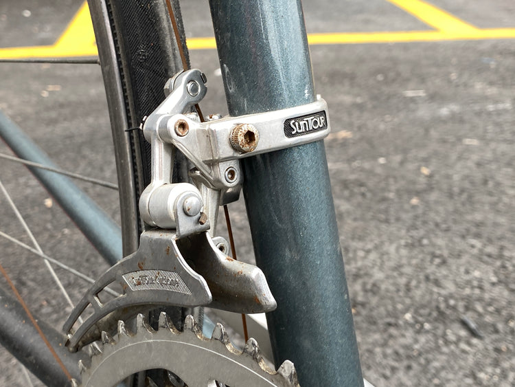 Vintage Lugged Columbus Steel Italian Road Bike XL
