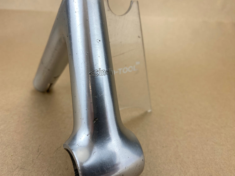 Close up of Cinelli logo