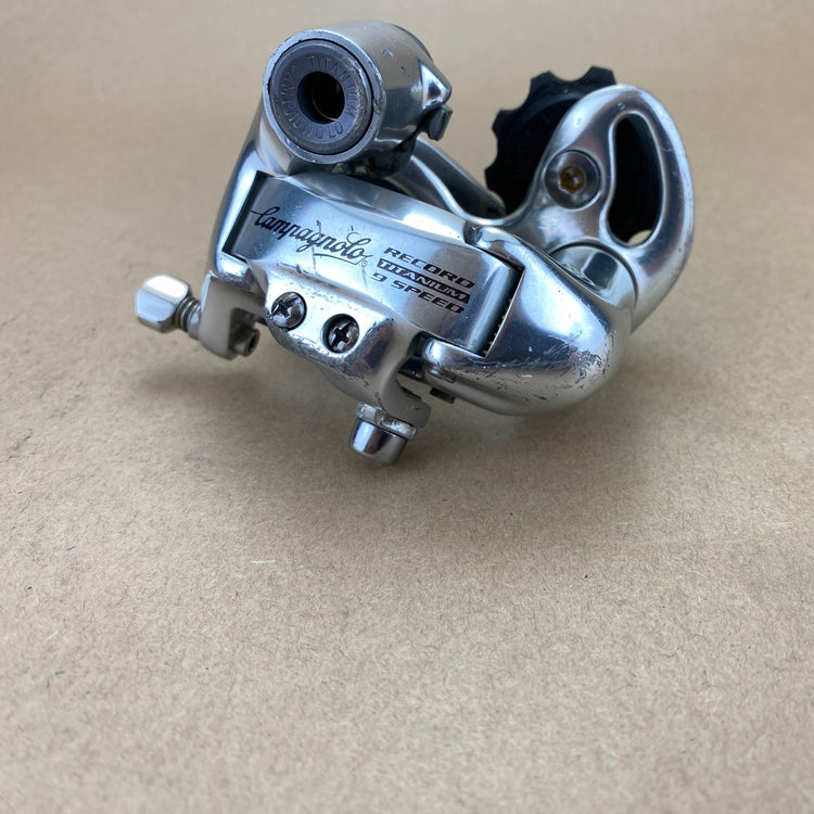scratches of front of the derailleur