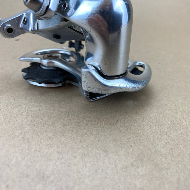 scratches on front of the pulley cage