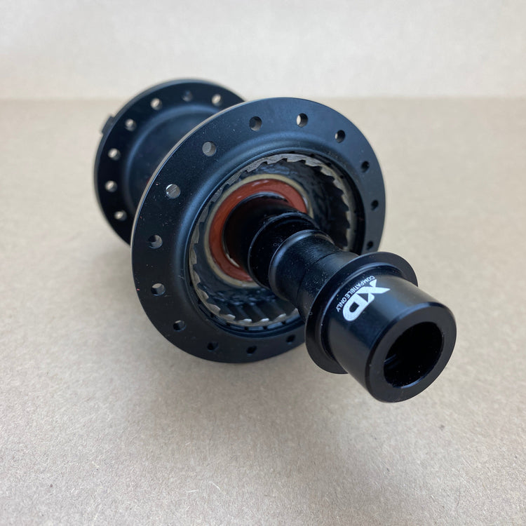right side view of the hub