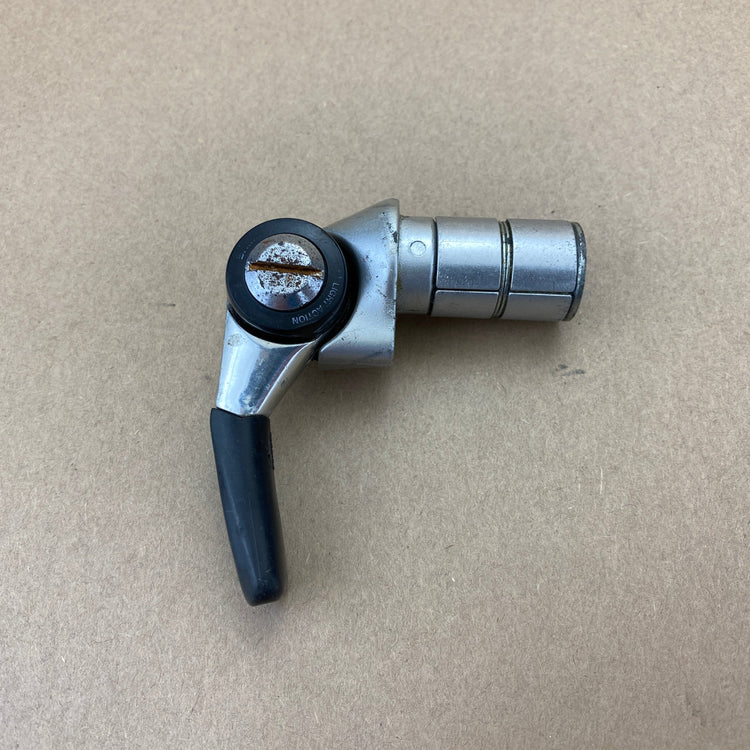 close up of the right shifter