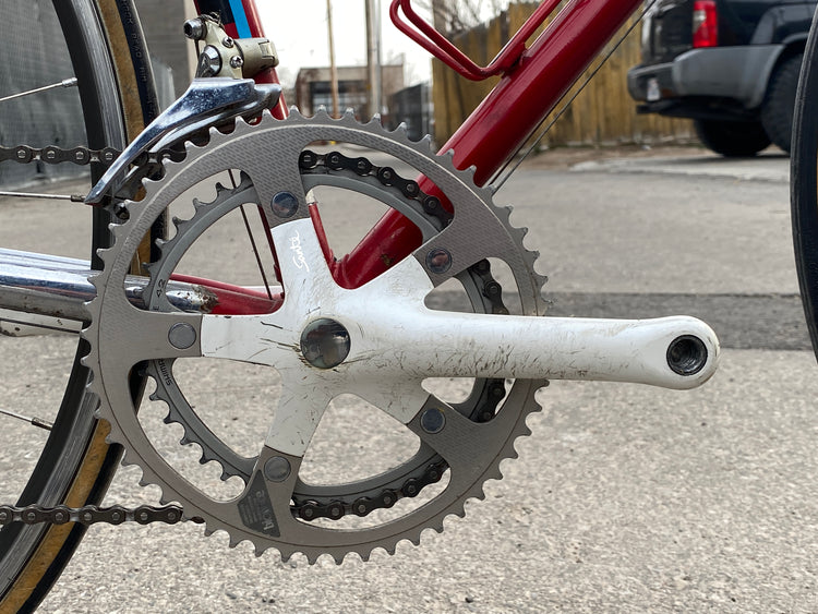 Vintage Lugged Steel Schwinn Circuit Road Bike 53cm