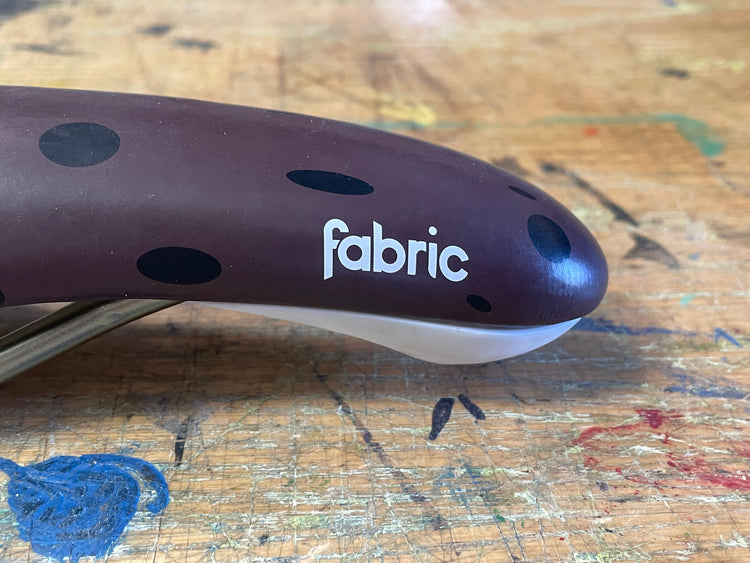 Fabric Holiday Bicycle Saddle