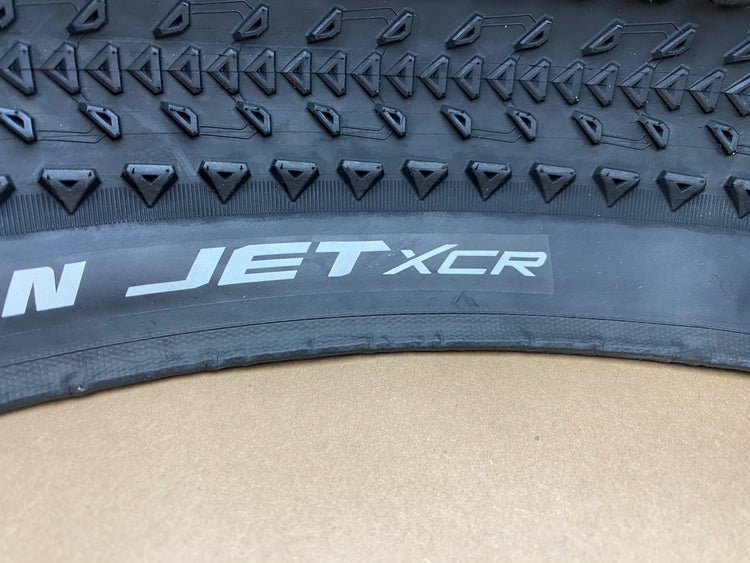 view of the tire model name