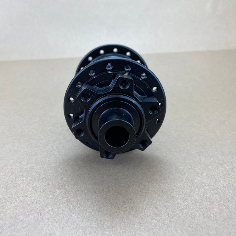close up of the rear rotor mount