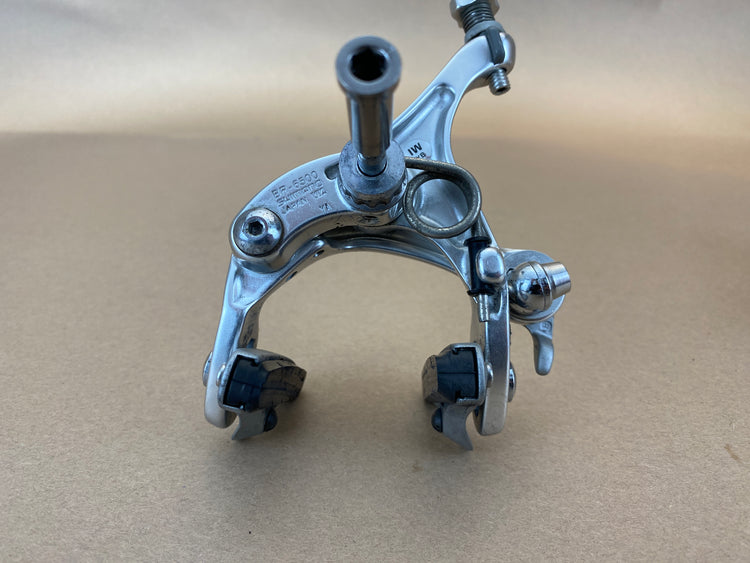 backside of the front brake
