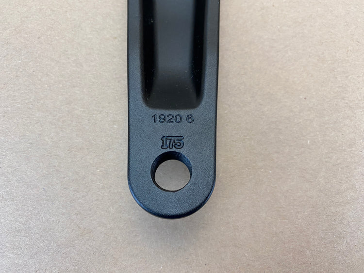 close up of the size label