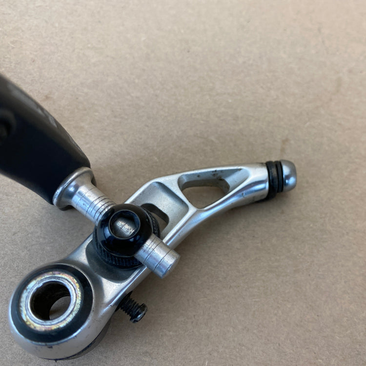 a scratch on the rear brake