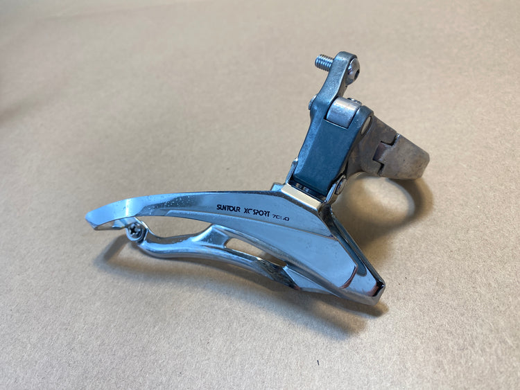 main view of the front derailleur