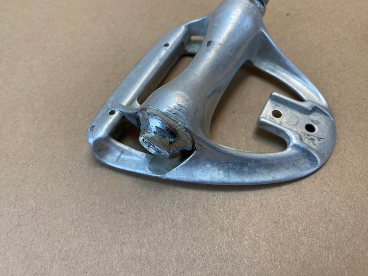 scratches on the left pedal