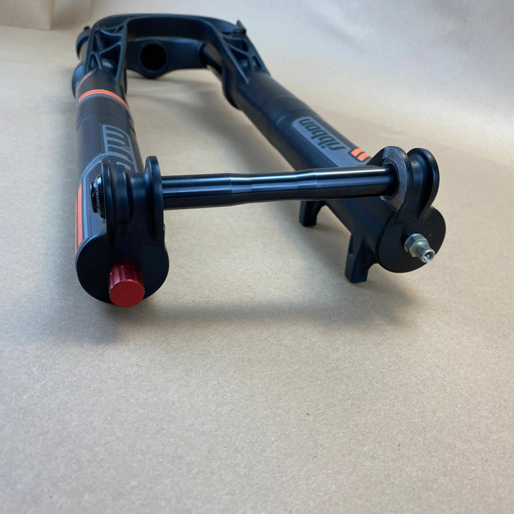 bottom view of the lower legs