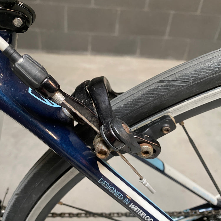 rust on the rear brake