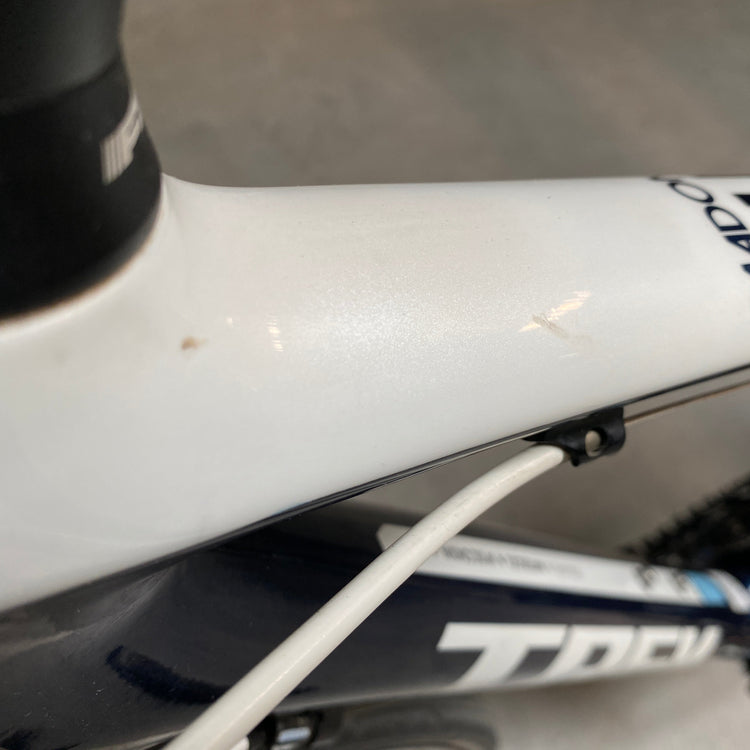 scuffs on the top tube