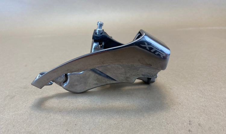 view of the front derailleur