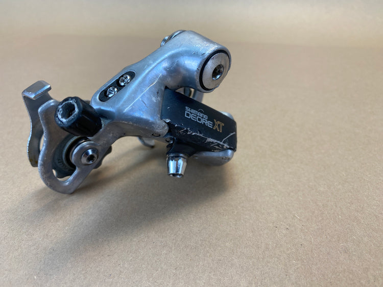 rear view of the rear derailleur