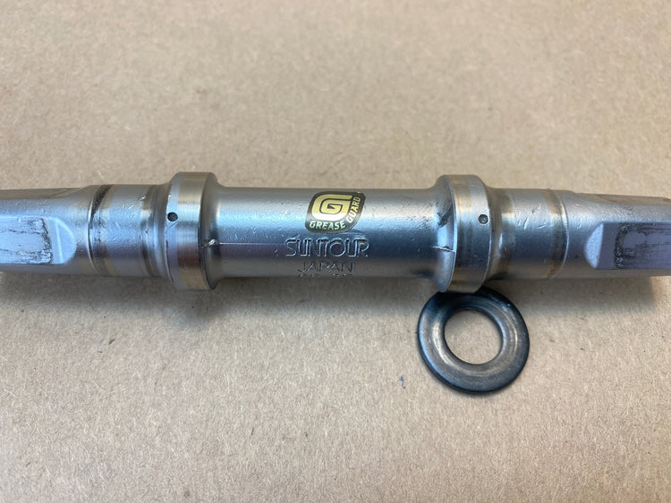 close up of the brand name