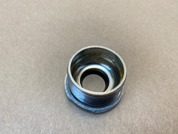 close up of the drive side cup