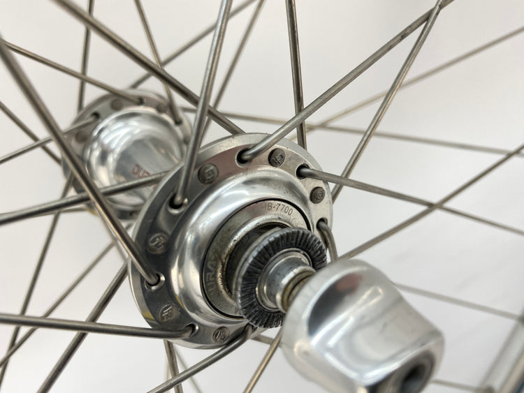 close up of the hub model number