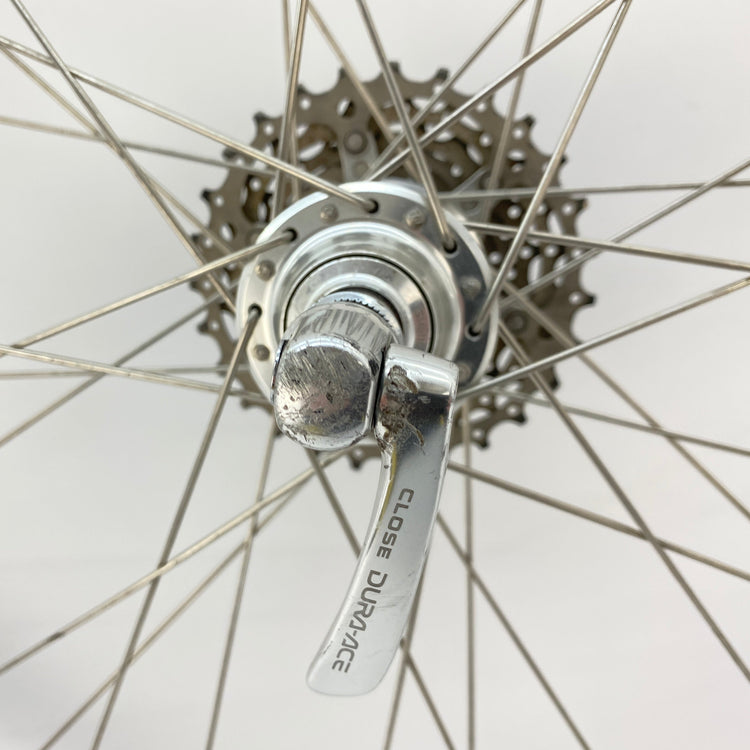 scratches on the rear skewer