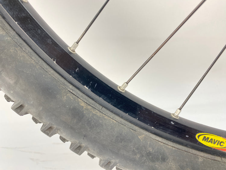 scratches on front rim