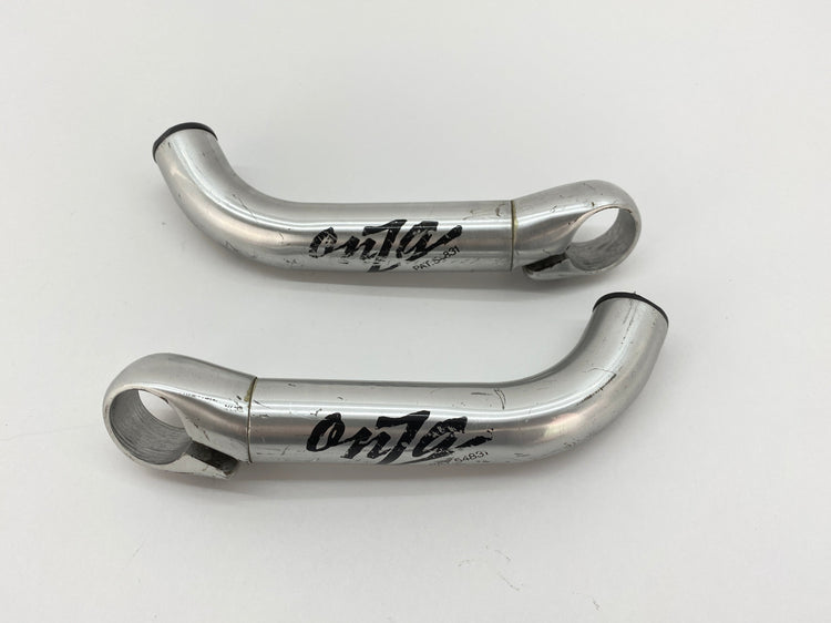 side view of the bar ends