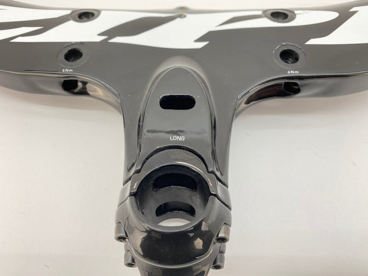close up of stem clamp