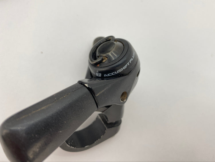 closeup of the right shifter