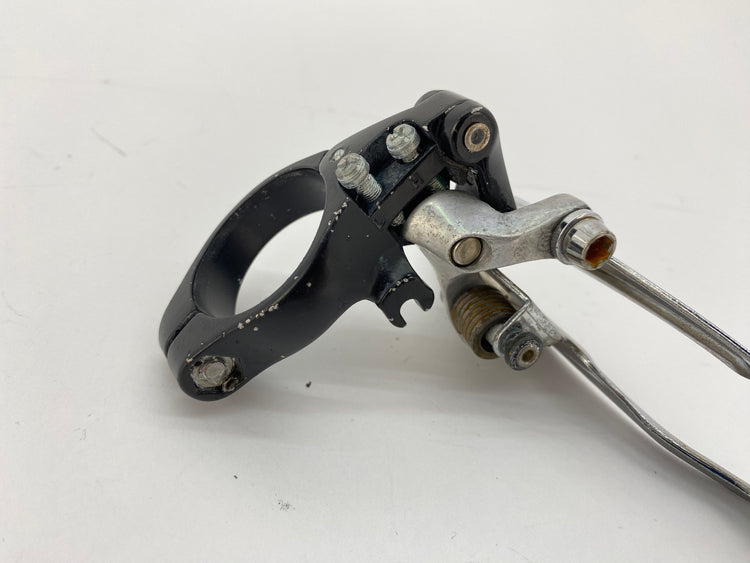 scratches on the front derailleur clamp