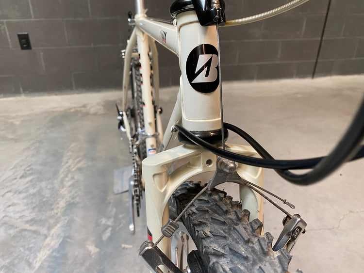 view of the head tube and fork crown