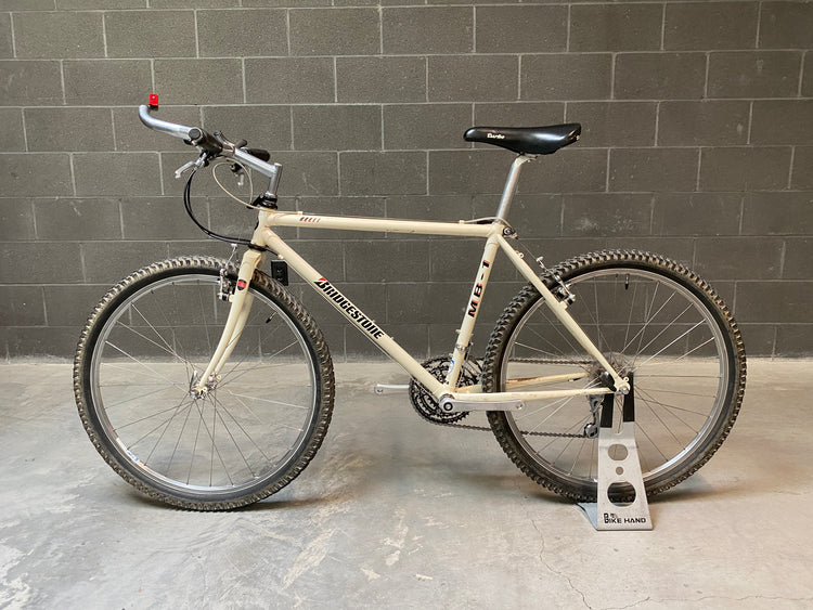 left side view of the bicycle