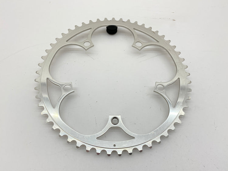 backside view of the chainring