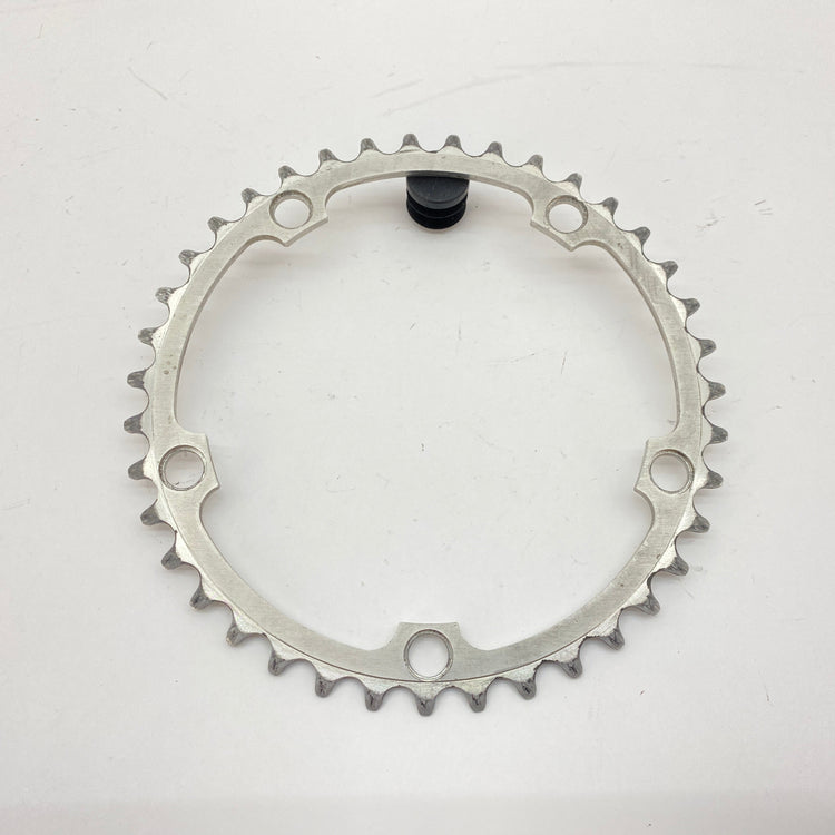 backside of the chainring