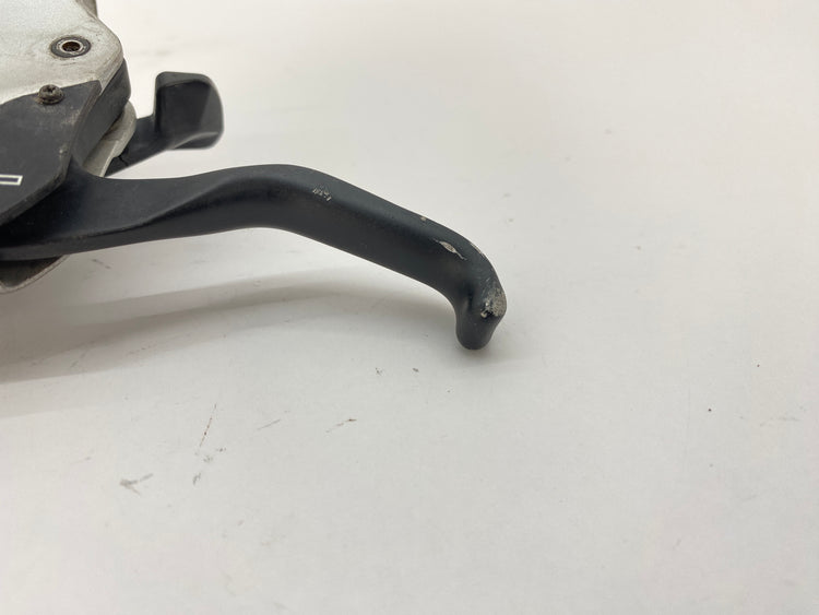 scratches on the left brake lever