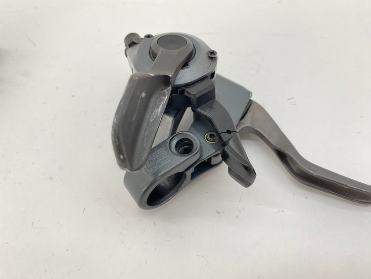 scratches on the left shifter lever