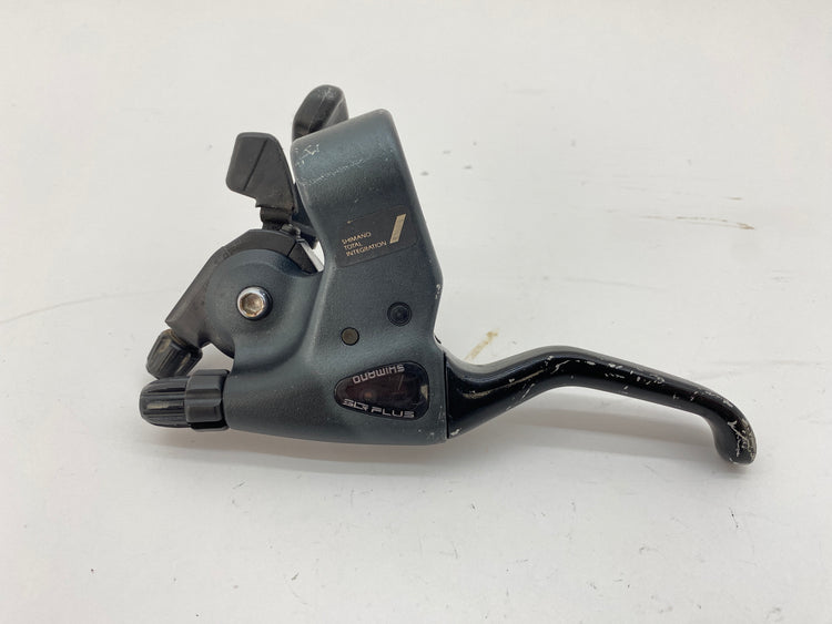 top view of the left lever