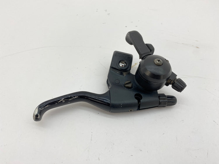 bottom view of the left lever