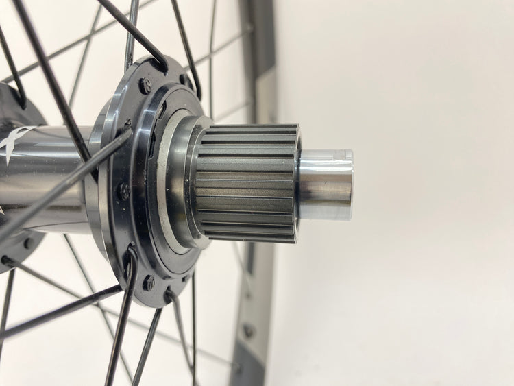 close up of the freehub