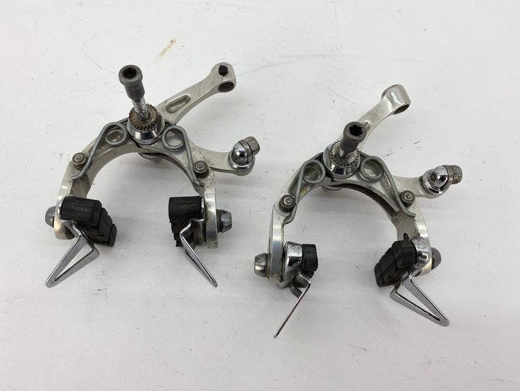 backside view of the brakes