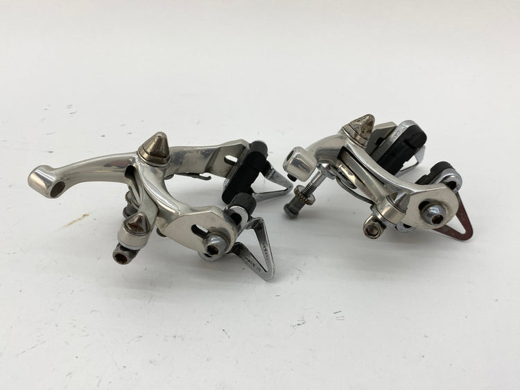 side view of the brakes