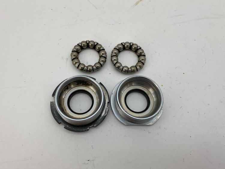 view of the bearings and cups