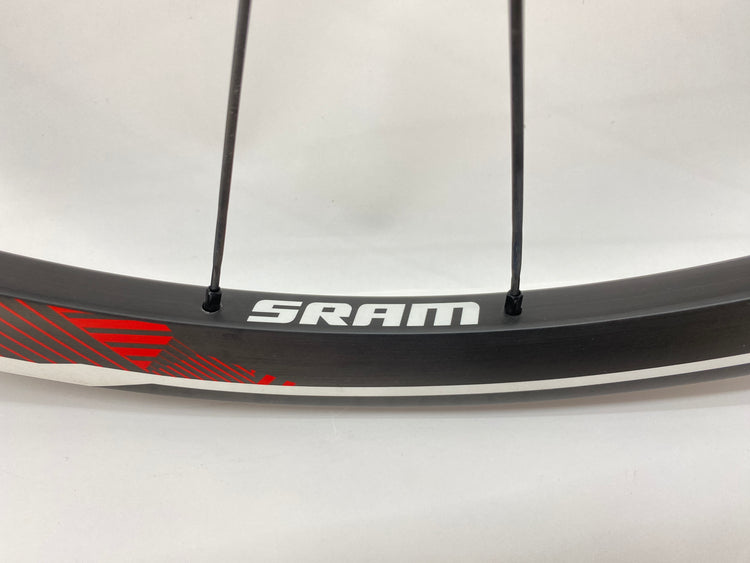 close up of the brand name