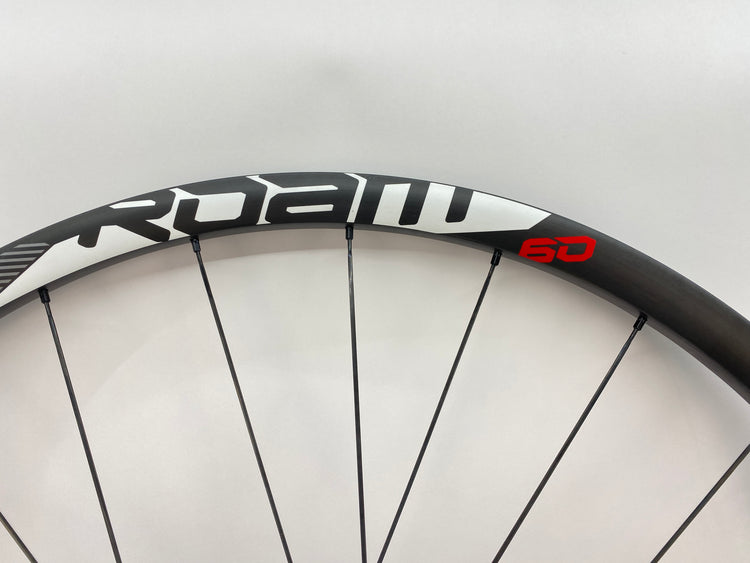 close up of the model name