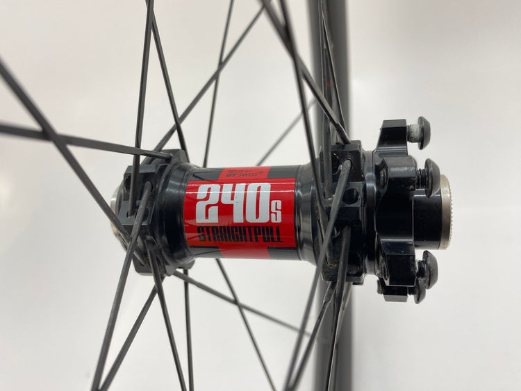 close up of the hub