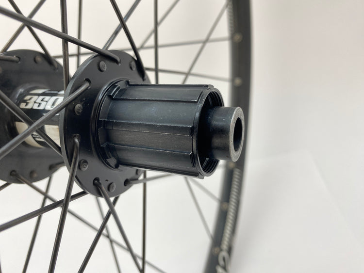 close up of the freehub body