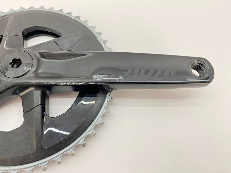 scratches on the right crank